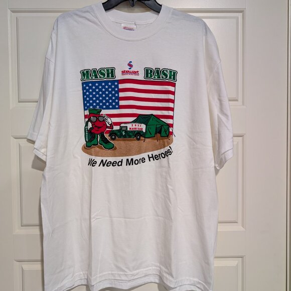 Lot of (4) Blood Donation T-shirts, Size XL, Cotton, MASH theme - Picture 2 of 10